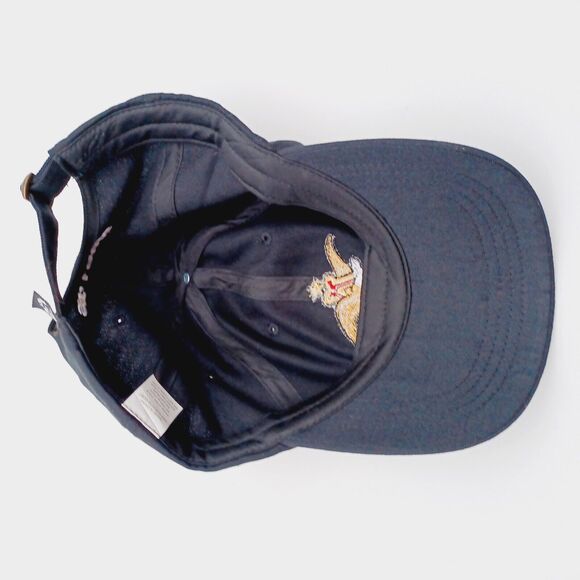 Anheuser-Busch Hat Mens Strapback Dad Cap Black Budweiser St Louis Brewery - Picture 6 of 6